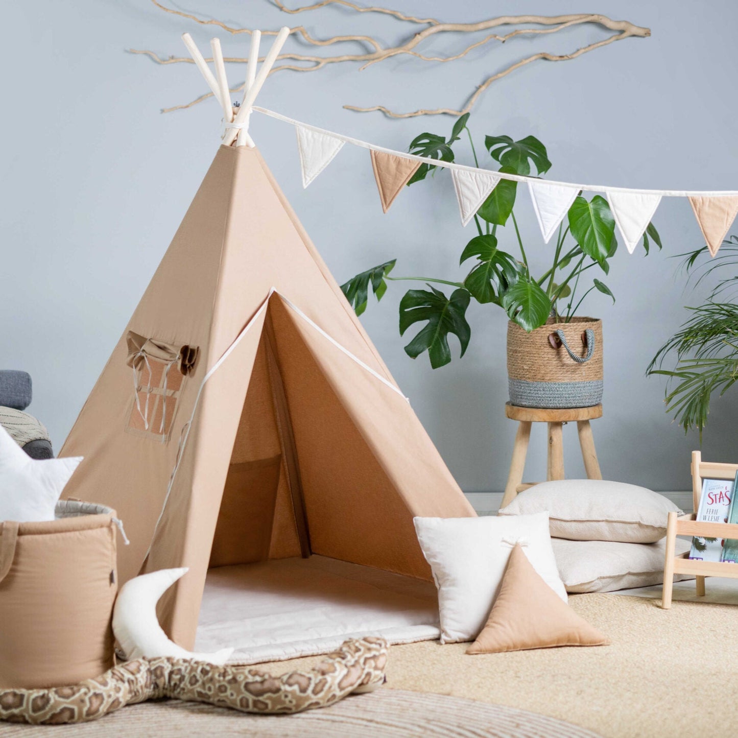 Teepee Tent Set - Caramel Sweetness