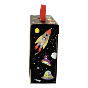 Playbox träfigurer- Rymd