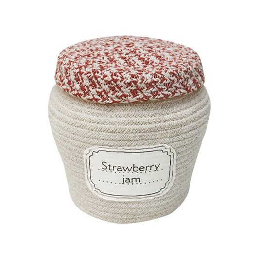 Decorative Basket Strawberry Jam