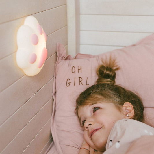 Paw Silicone Lamp - Pink