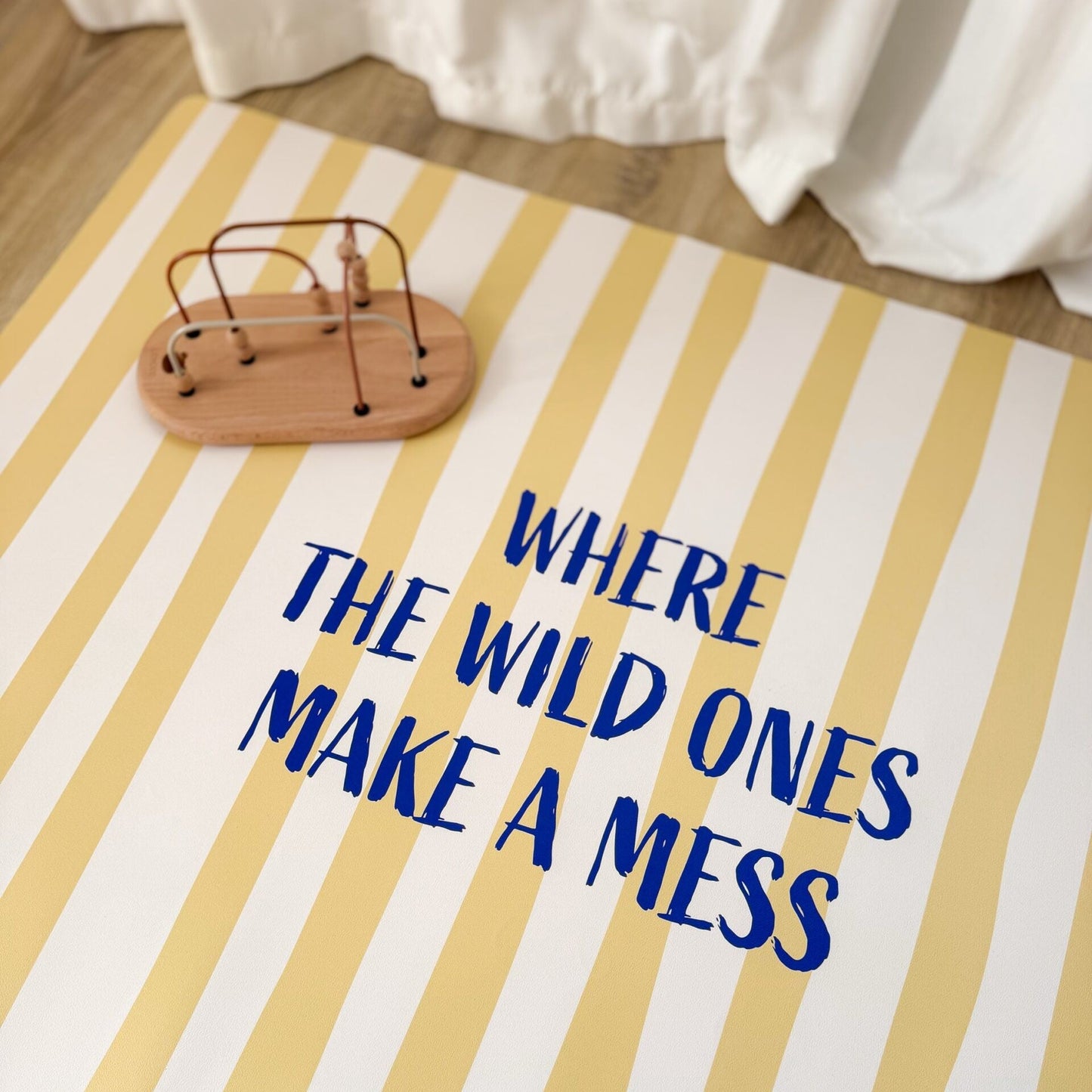 Kids Mealtime Floor Mat, Non-Slip & Waterproof - Wild Citronello