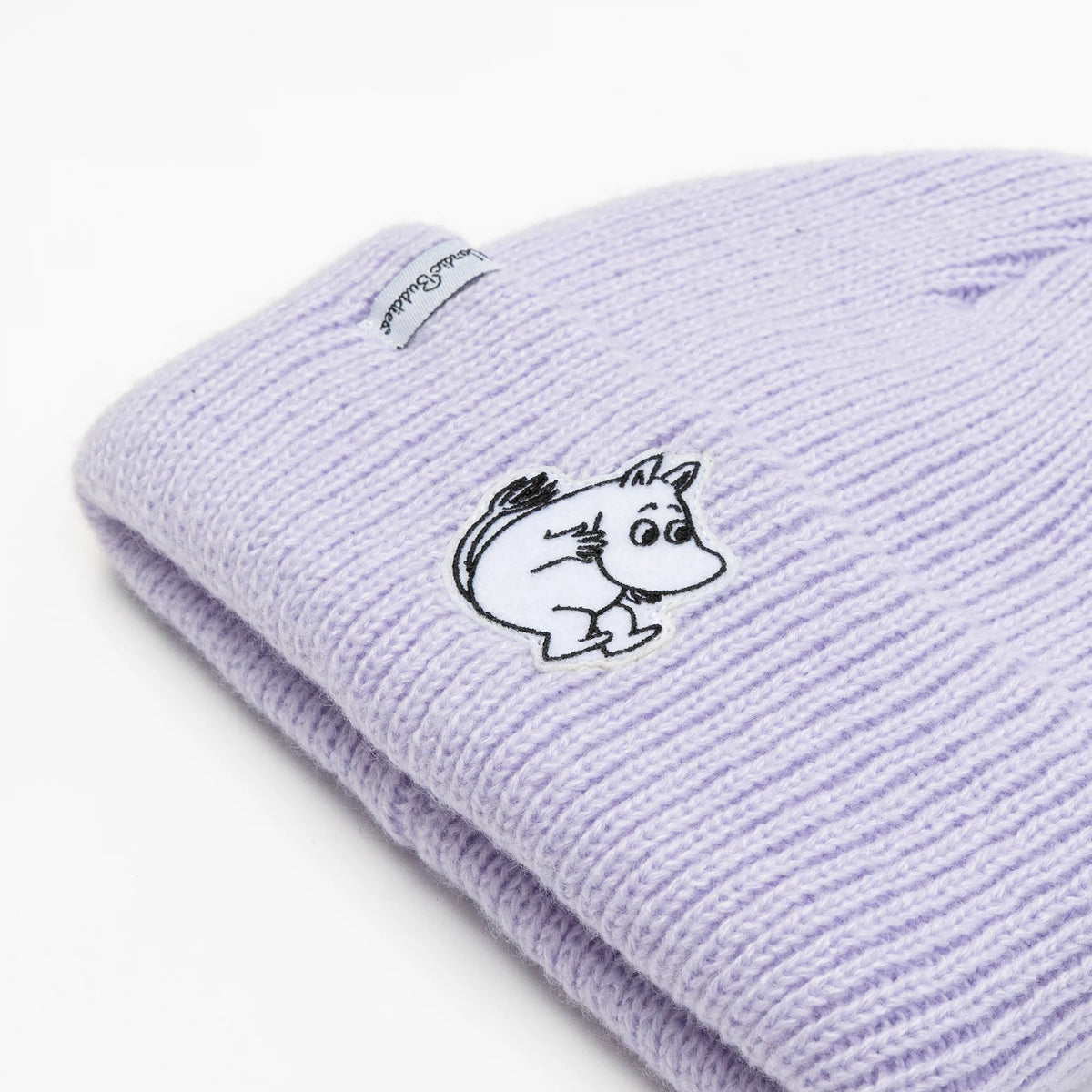 Moomintroll Felt Patch Beanie Kids - Lavender