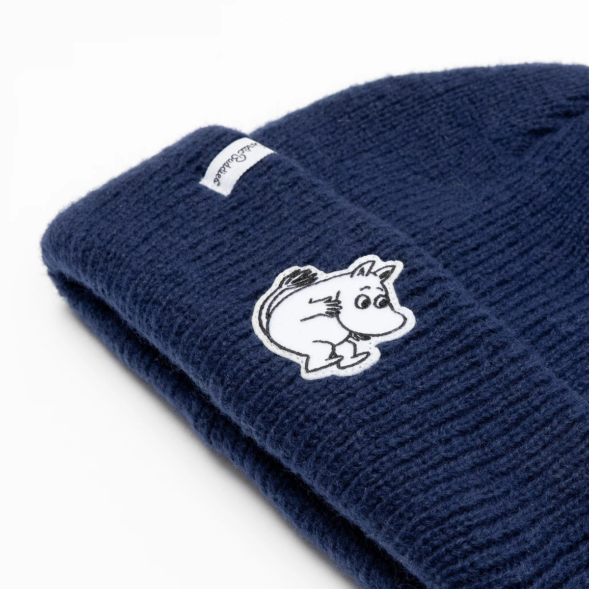 Moomintroll Felt Patch Beanie Kids - Navy